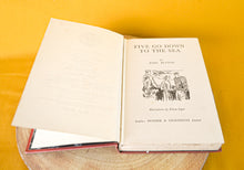 Load image into Gallery viewer, Enid Blyton Five go down to the Sea ,Hodder &amp; Stoughton 3rd Edi 1955 Eileen Soper , Vintage Children Story Book
