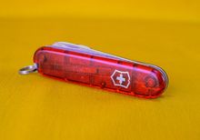 Load image into Gallery viewer, Victorinox Swiss Army Pocket Knife Multi Tool , Jelly Red
